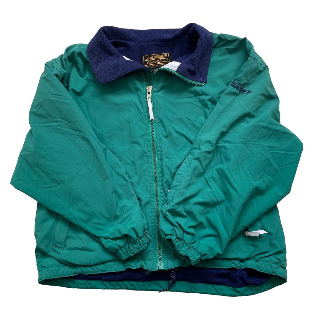 Vintage Eddie Bauer Teal Outdoor Coat